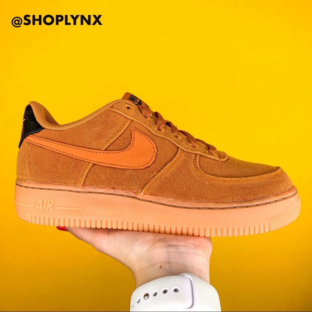 Nike Air Force 1 LV8 Special Edition Camel Sneaker - Picture 3 of 7